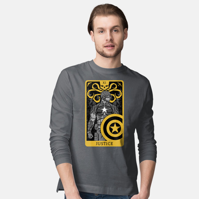 Justice Card-mens long sleeved tee-danielmorris1993