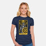 Justice Card-womens fitted tee-danielmorris1993