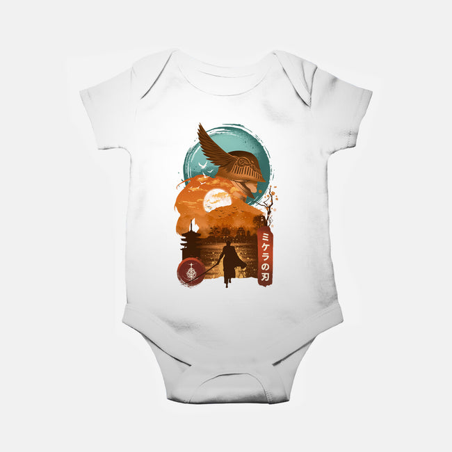 Elden Boss Ukiyo-baby basic onesie-hirolabs