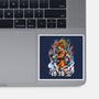 The Rage Of The Super Saiyan-none glossy sticker-Knegosfield
