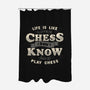 Game Of Chess-none polyester shower curtain-tobefonseca