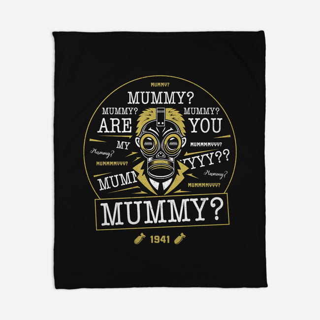 Mummy-none fleece blanket-Logozaste