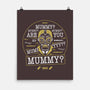 Mummy-none matte poster-Logozaste