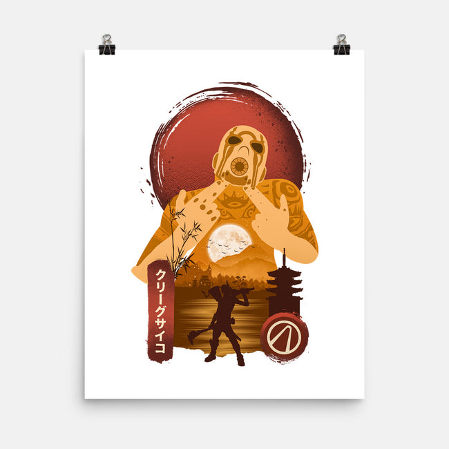 Krieg the Psycho-none matte poster-hirolabs