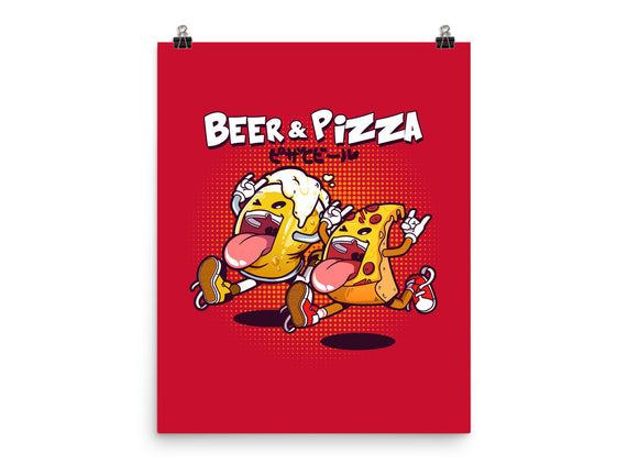 Beer And Pizza Buds
