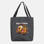 Beer And Pizza Buds-none basic tote bag-mankeeboi