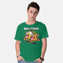Beer And Pizza Buds-mens basic tee-mankeeboi