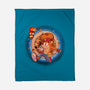 99 Lives-none fleece blanket-jacnicolauart