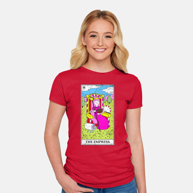 The Empress-womens fitted tee-drbutler