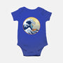 The Great Cornholio Off Kanagawa-baby basic onesie-Boggs Nicolas