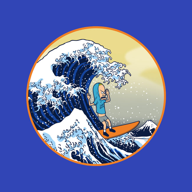 The Great Cornholio Off Kanagawa-mens basic tee-Boggs Nicolas