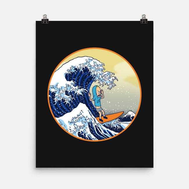 The Great Cornholio Off Kanagawa-none matte poster-Boggs Nicolas