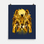 Pegasus Gold-none matte poster-hypertwenty