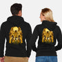 Pegasus Gold-unisex zip-up sweatshirt-hypertwenty