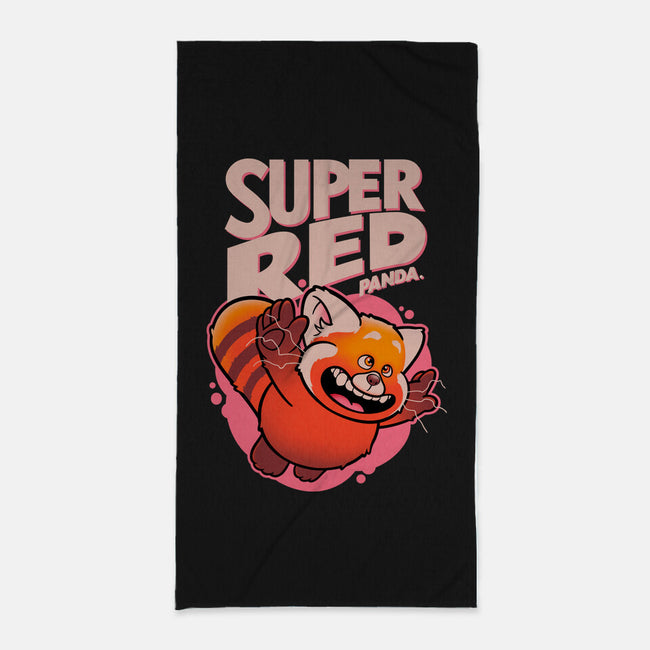 Super Red-none beach towel-Getsousa!