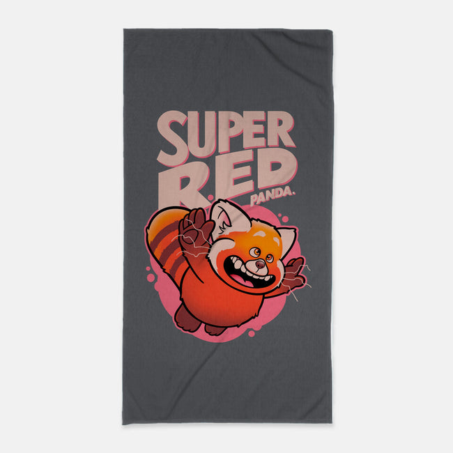 Super Red-none beach towel-Getsousa!