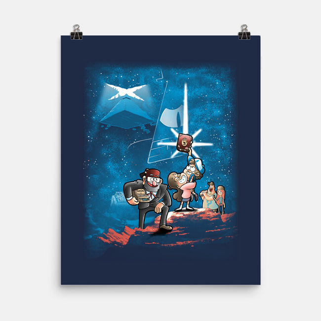 Gravity Wars-none matte poster-trheewood