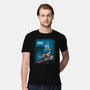Gravity Wars-mens premium tee-trheewood