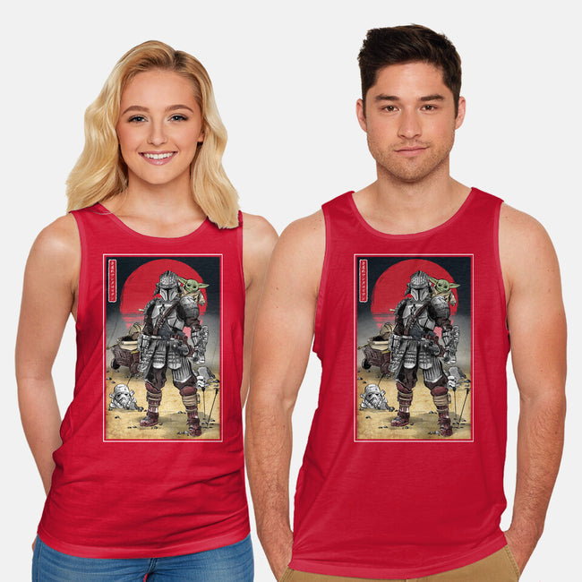 Lone Ronin And Cub-unisex basic tank-DrMonekers