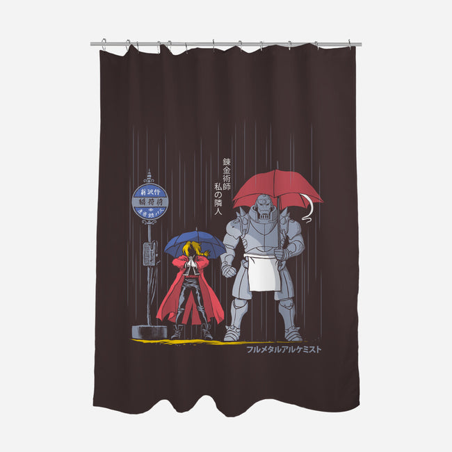 My Neighbor Alchemist-none polyester shower curtain-silentOp