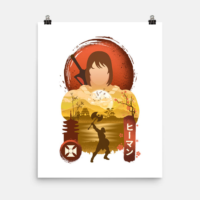 He-Man Ukiyo-none matte poster-hirolabs