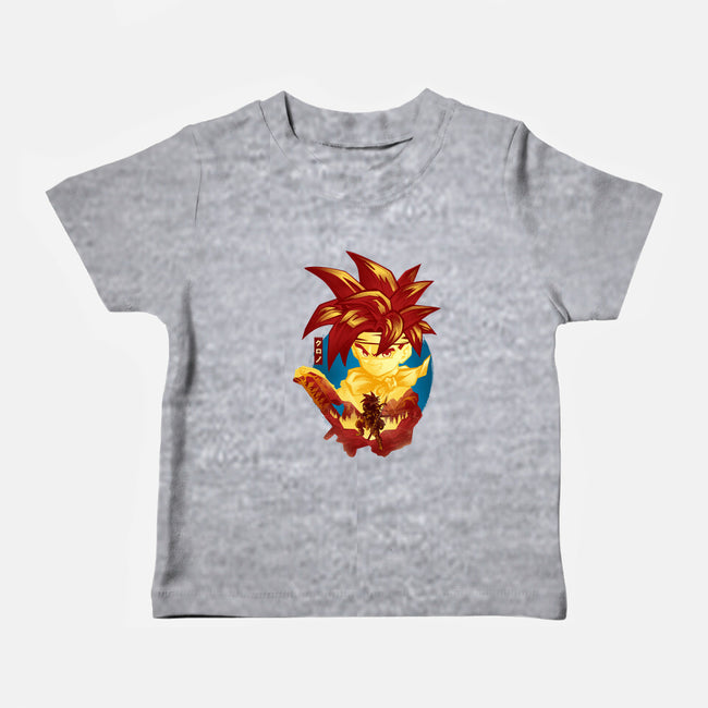 A Chrono Adventure-baby basic tee-hypertwenty