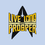 Live Long-none polyester shower curtain-Getsousa!