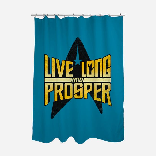 Live Long-none polyester shower curtain-Getsousa!