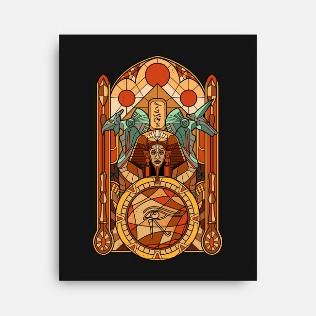 Stained Glass Gods-none stretched canvas-daobiwan