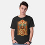 Stained Glass Gods-mens basic tee-daobiwan