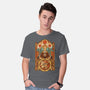 Stained Glass Gods-mens basic tee-daobiwan