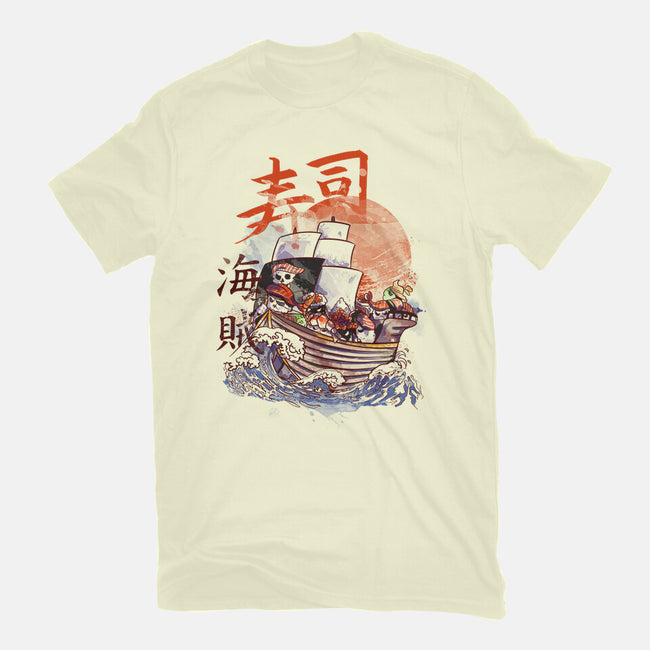 Sushi Boat-mens basic tee-fanfabio