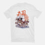 Sushi Boat-womens fitted tee-fanfabio