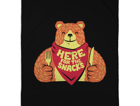 Here For The Snacks Bear