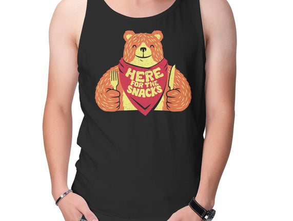 Here For The Snacks Bear