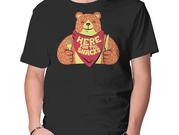 Here For The Snacks Bear