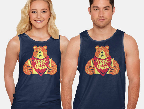Here For The Snacks Bear