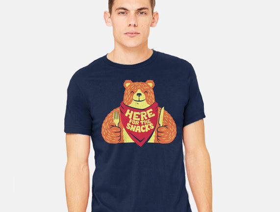 Here For The Snacks Bear