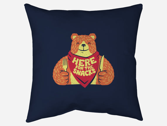 Here For The Snacks Bear