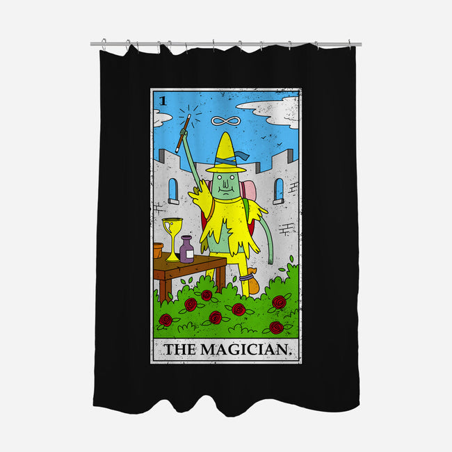 Adventure Magician-none polyester shower curtain-drbutler