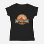 Abydos Park-womens v-neck tee-daobiwan