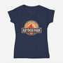 Abydos Park-womens v-neck tee-daobiwan