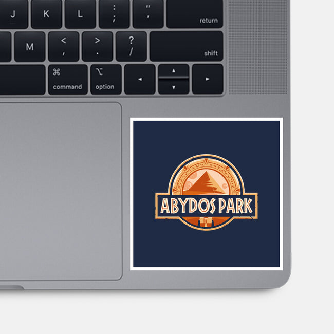 Abydos Park-none glossy sticker-daobiwan