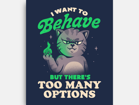 Too Many Options