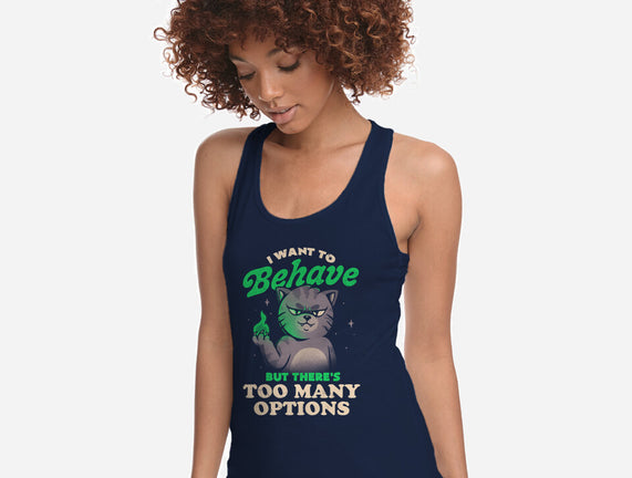 Too Many Options