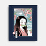 Traditional Nezuko-none stretched canvas-IKILO