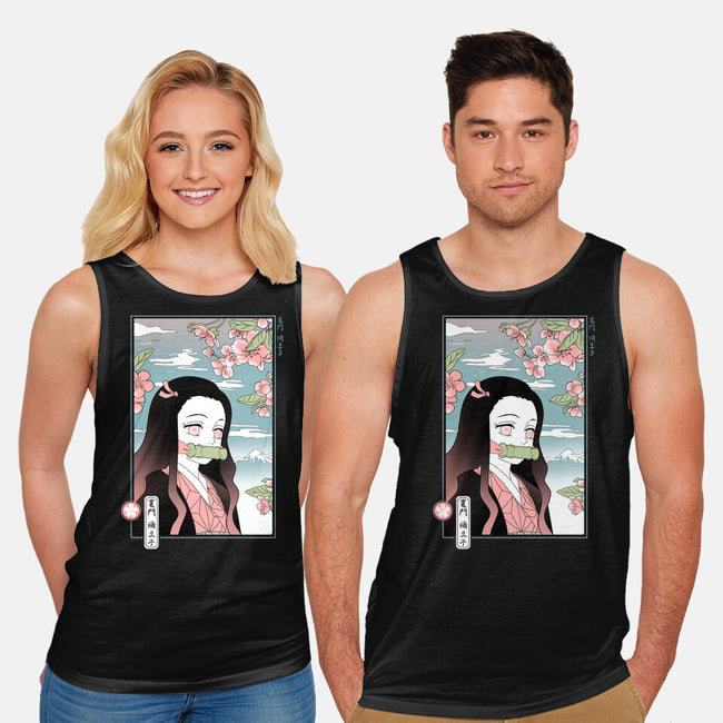 Traditional Nezuko-unisex basic tank-IKILO