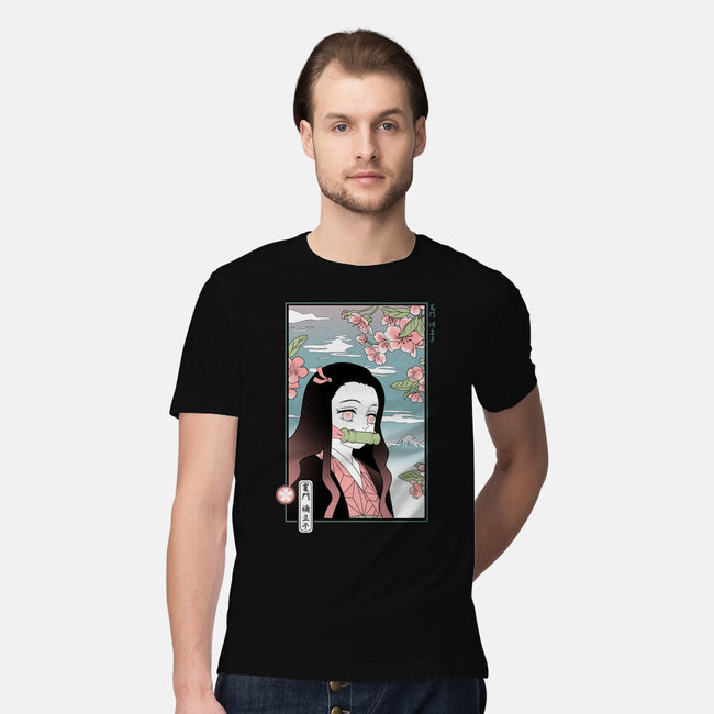 Traditional Nezuko-mens premium tee-IKILO