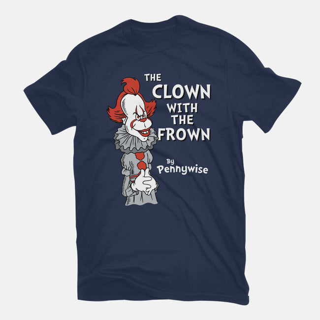 The Clown With The Frown-mens heavyweight tee-Nemons