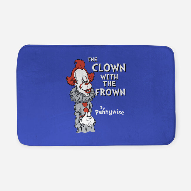 The Clown With The Frown-none memory foam bath mat-Nemons
